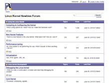 Tablet Screenshot of forum.kernelnewbies.org